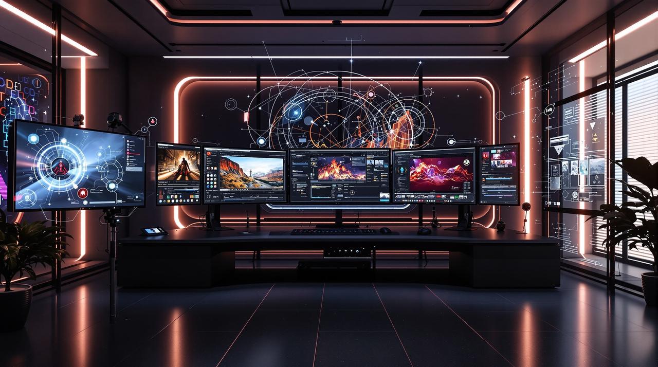 AI技术革新影视后期制作流程 - 科技前沿资讯封面